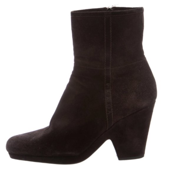 PRADA Suede Ankle Boots Size: 9.5 | IT 39.5 - Picture 5 of 6